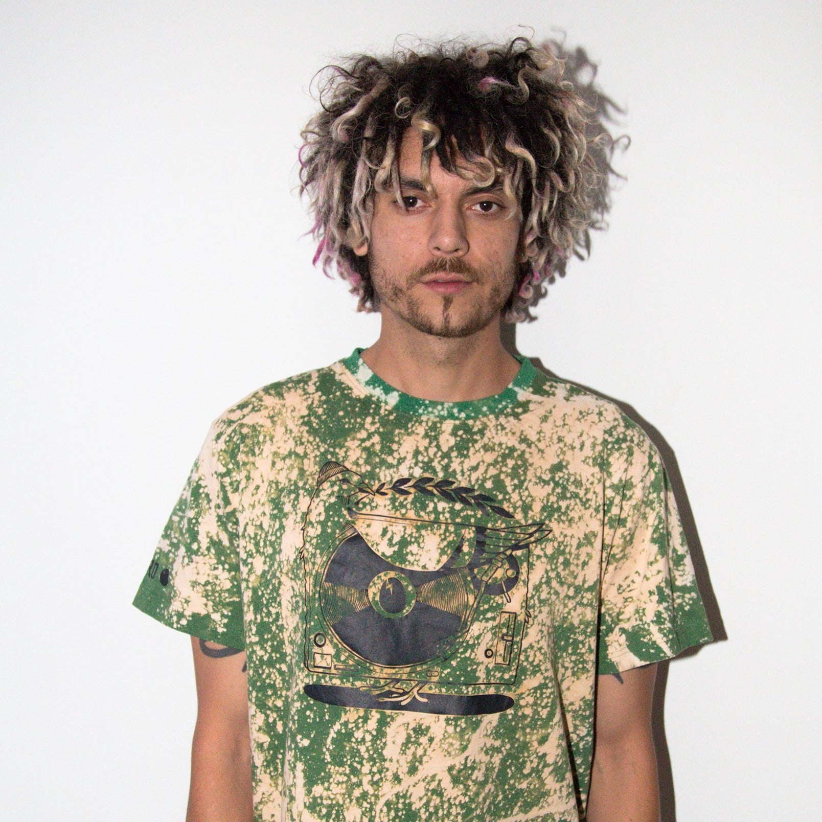Acid Wash 2.0 Green Vinyl T-Shirt – Dirtybird Store
