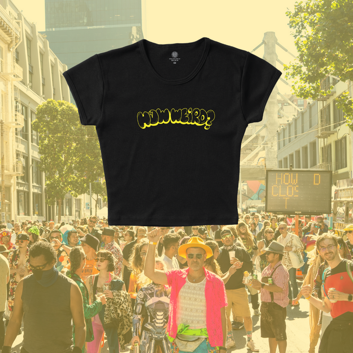 DIRTYBIRD x How Weird Street Faire Baby Tee