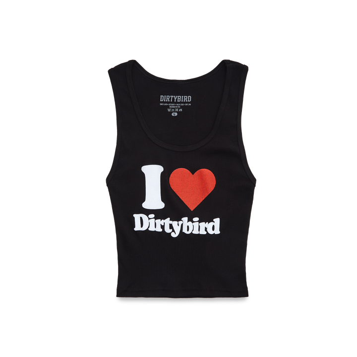 I LOVE DIRTYBIRD Crop Tank