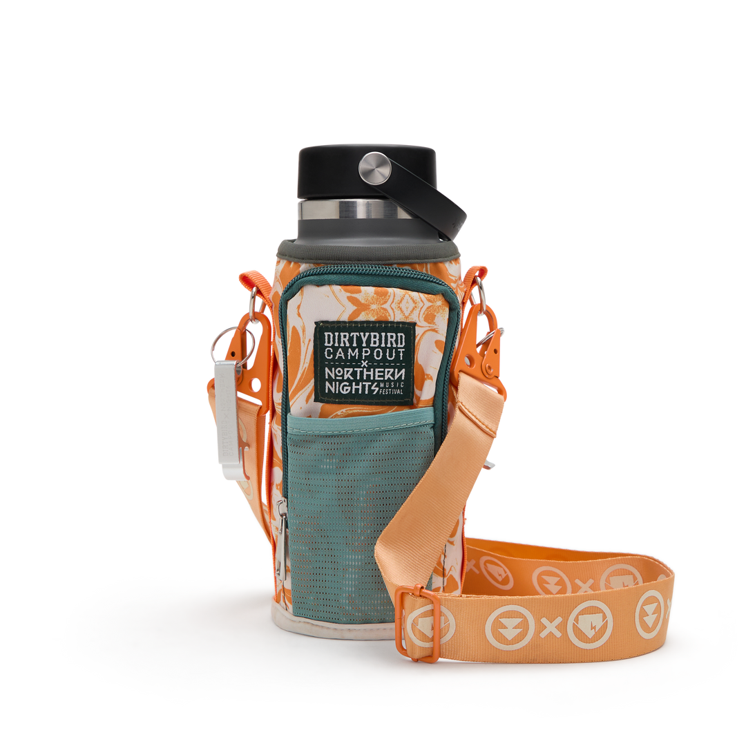Psychedelic Water Bottle Sling Bag