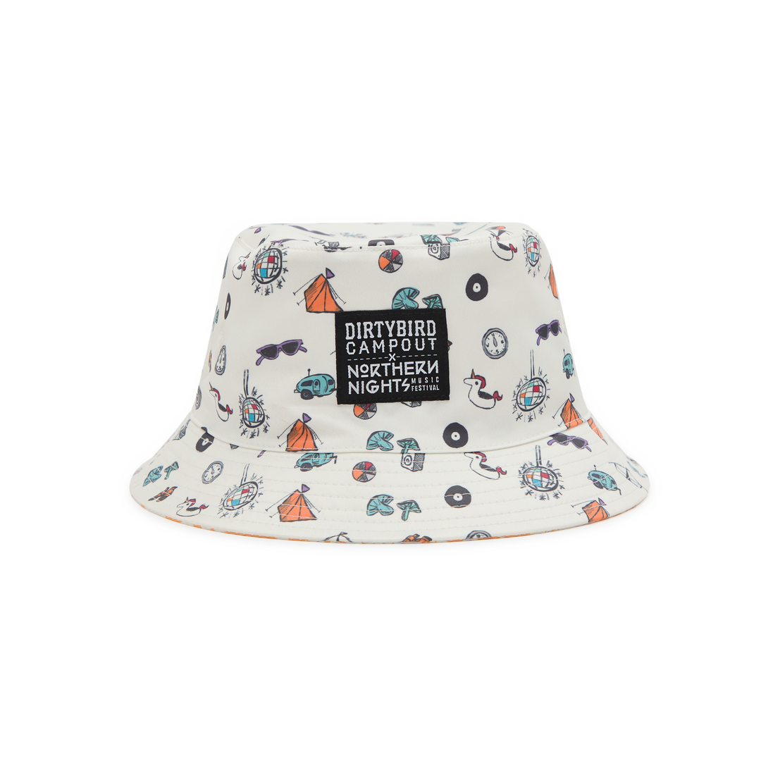 Psychedelic Reversible Bucket Hat