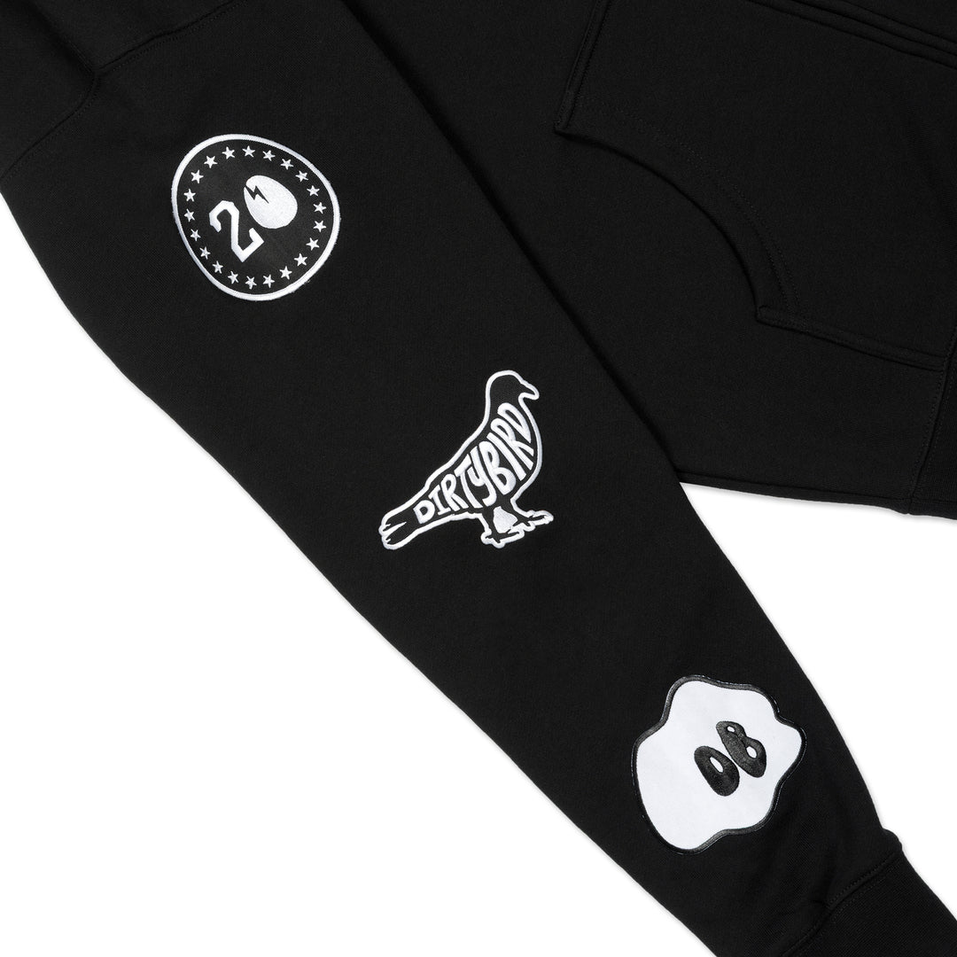 Dirtybird Patch Zip-Up Hoodie