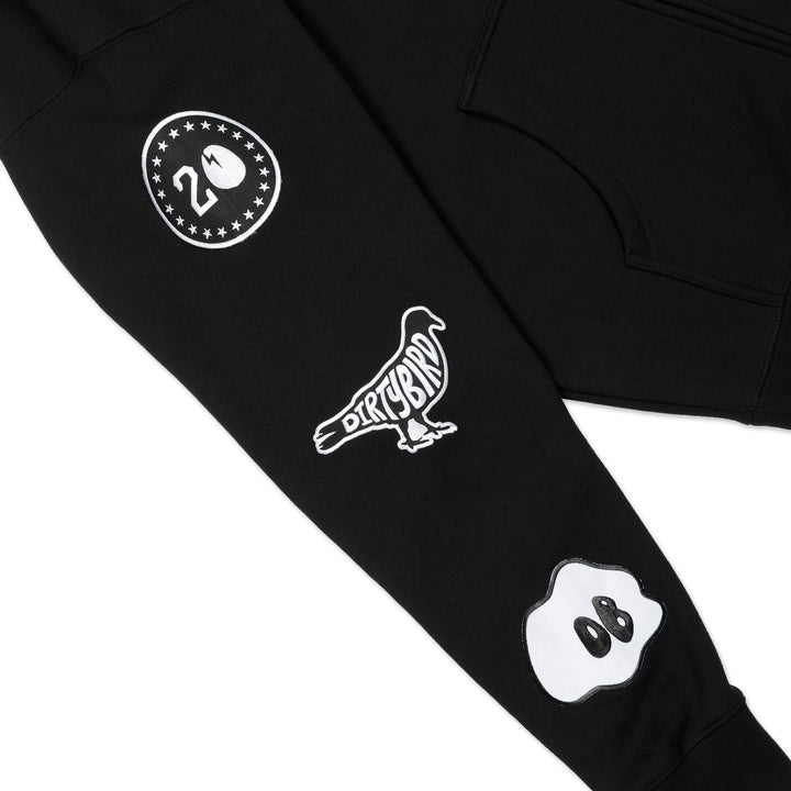 Dirtybird Patch Zip-Up Hoodie