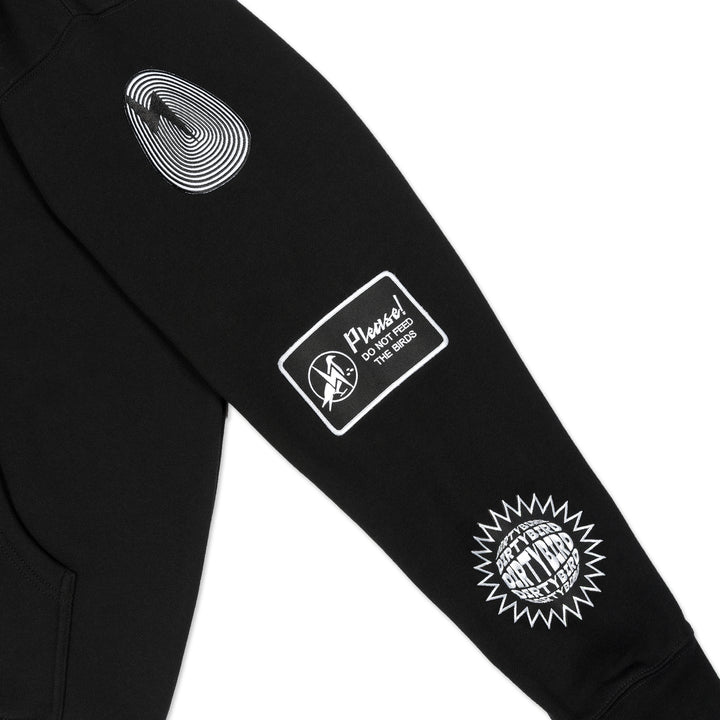 Dirtybird Patch Zip-Up Hoodie