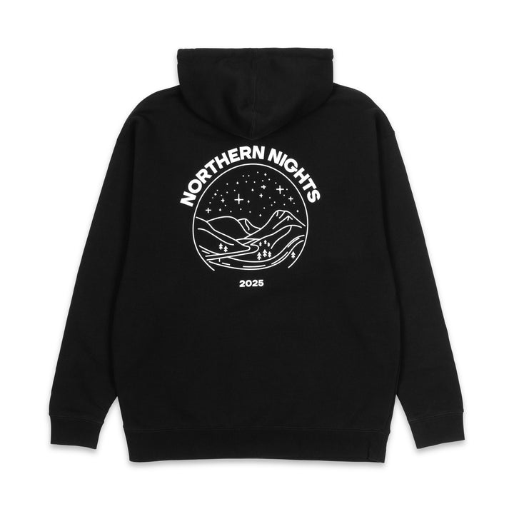 Northern Nights Starry Night Hoodie (Black)