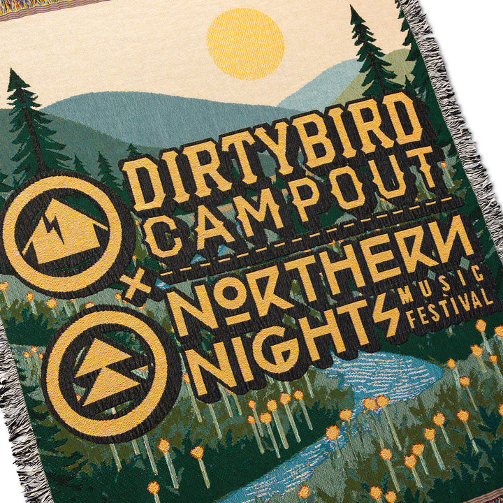 Woven Blanket - Dirtybird Campout + Northern Nights 2025