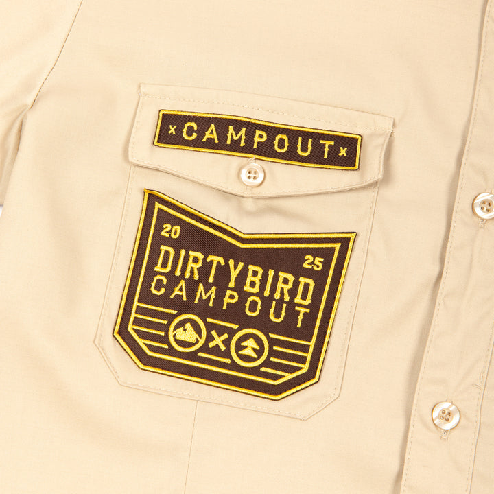 Camper Shirt (Khaki) - Dirtybird Campout + Northern Nights 2025