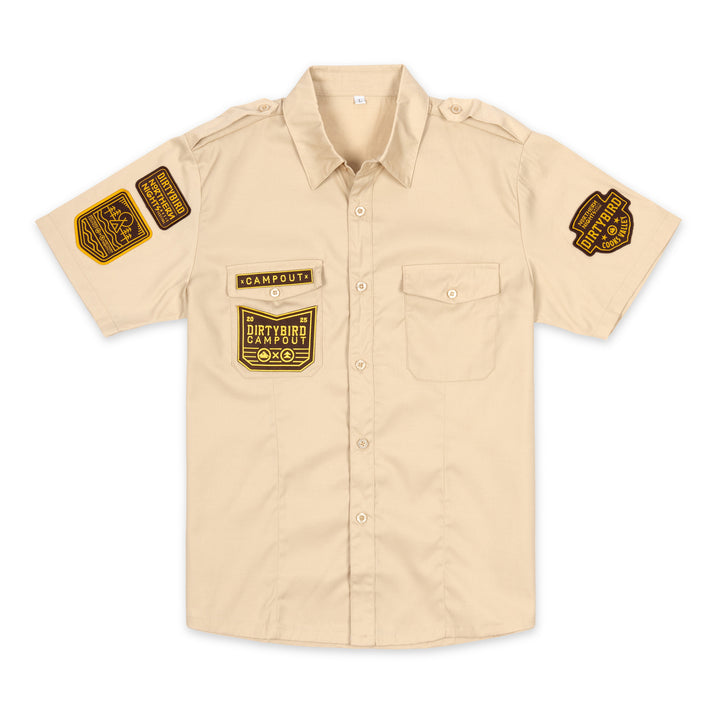 Camper Shirt (Khaki) - Dirtybird Campout + Northern Nights 2025