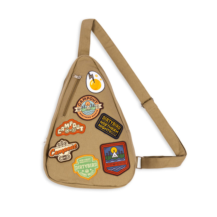 Patched Sling Bag - Dirtybird Campout + Northern Nights 2025