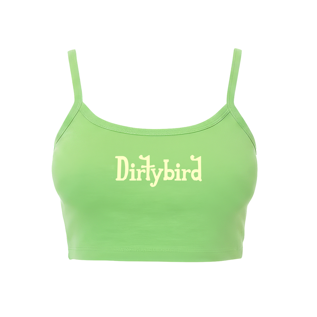 Hot Rod Spaghetti Crop Tank
