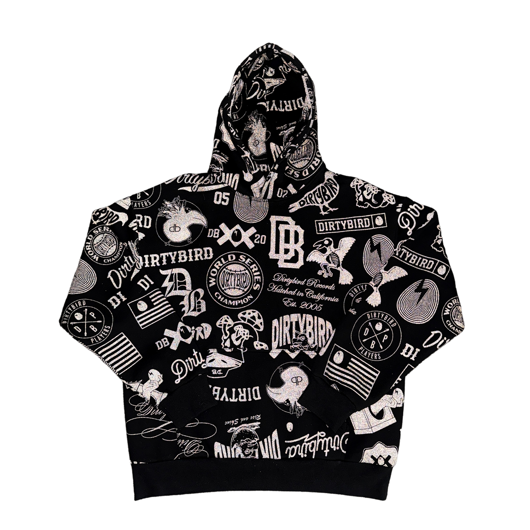 Dirtybird All Over Reflective Hoodie