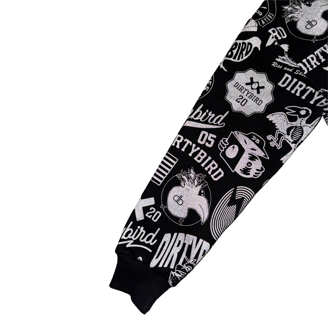 Dirtybird All Over Reflective Hoodie