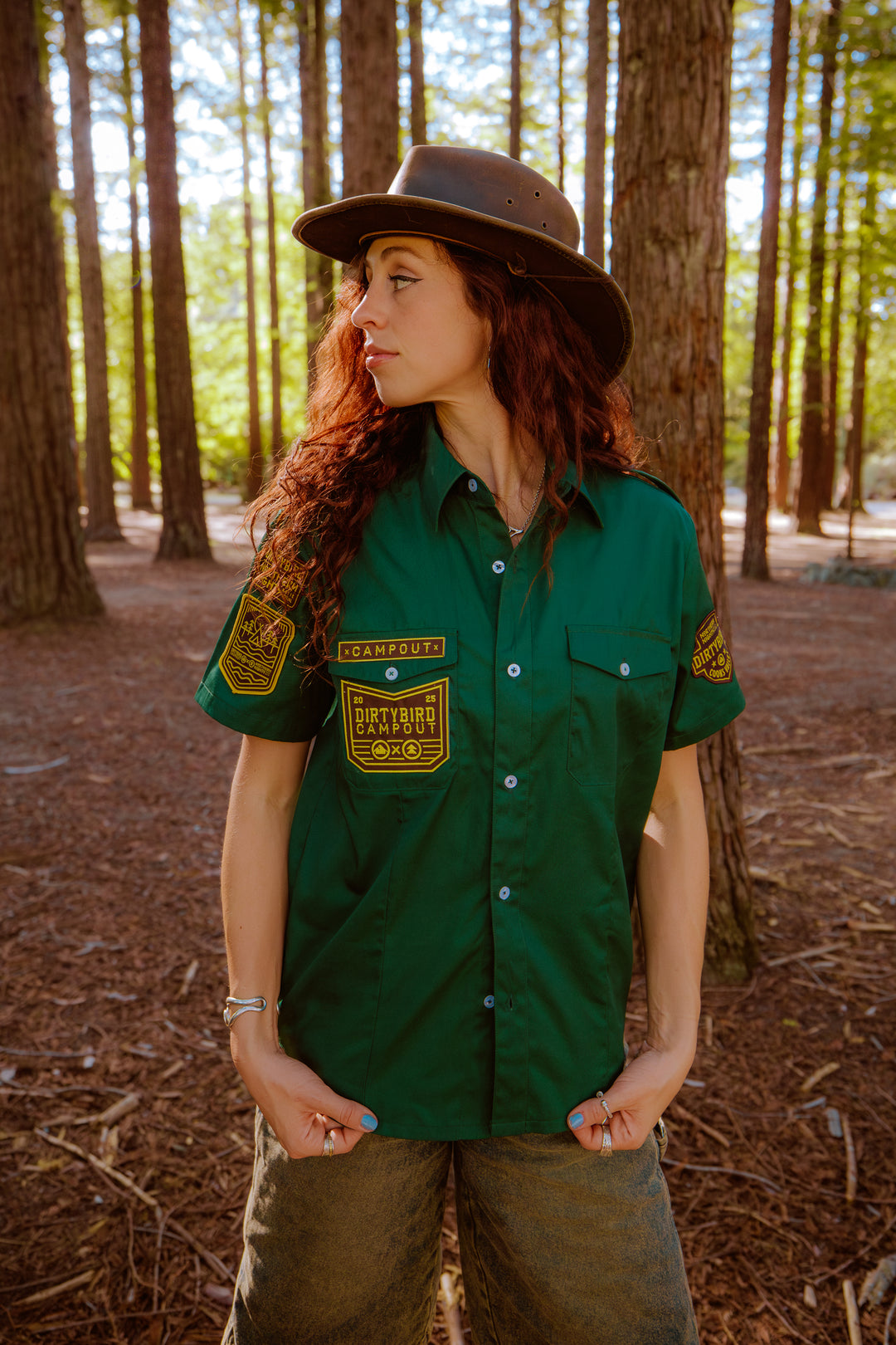 Camper Shirt (Pine) - Dirtybird Campout + Northern Nights 2025