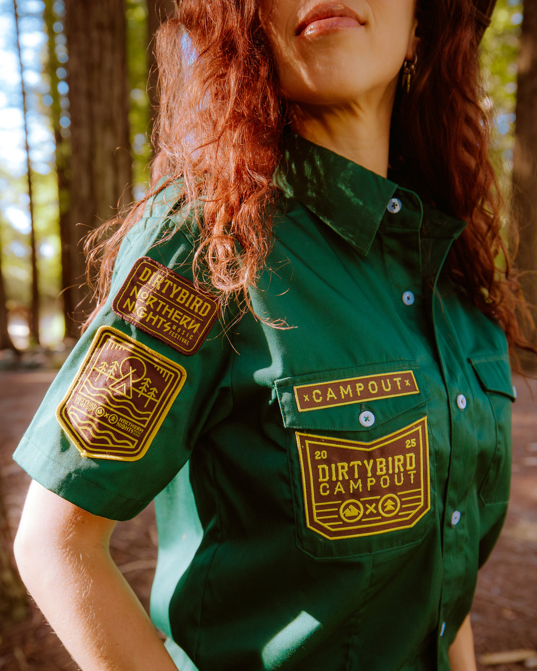 Camper Shirt (Pine) - Dirtybird Campout + Northern Nights 2025