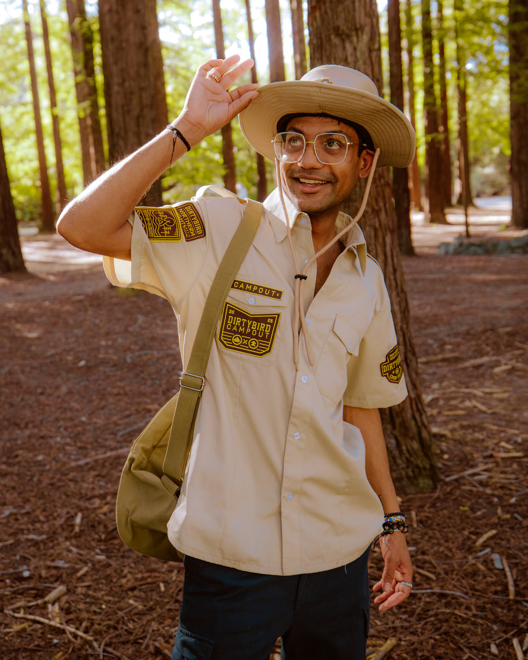 Camper Shirt (Khaki) - Dirtybird Campout + Northern Nights 2025