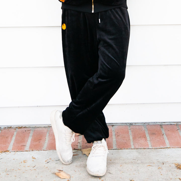 Velour Track Pants