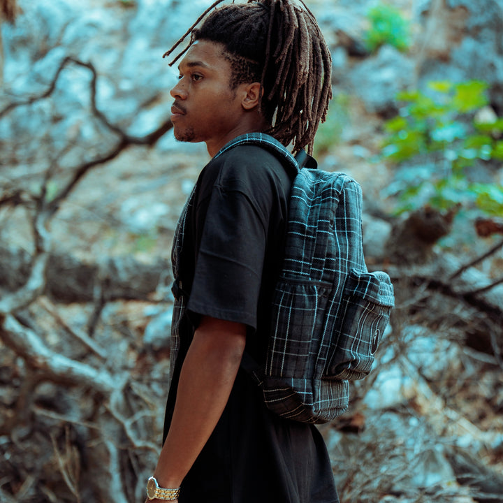 Large Flannel Backpack