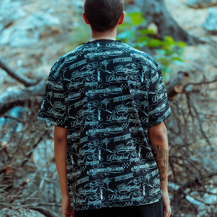 All Over Script T-Shirt