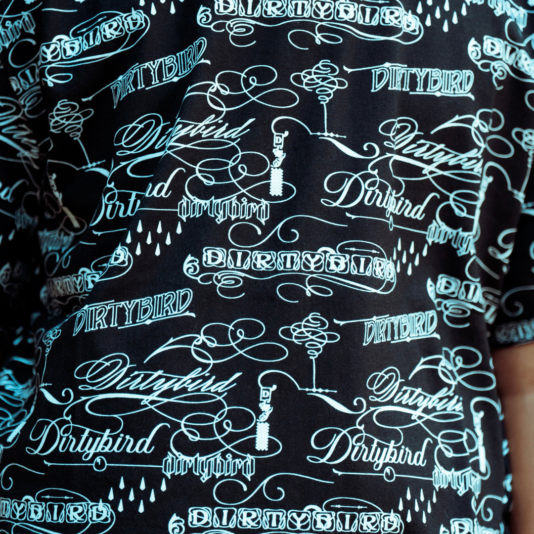 All Over Script T-Shirt