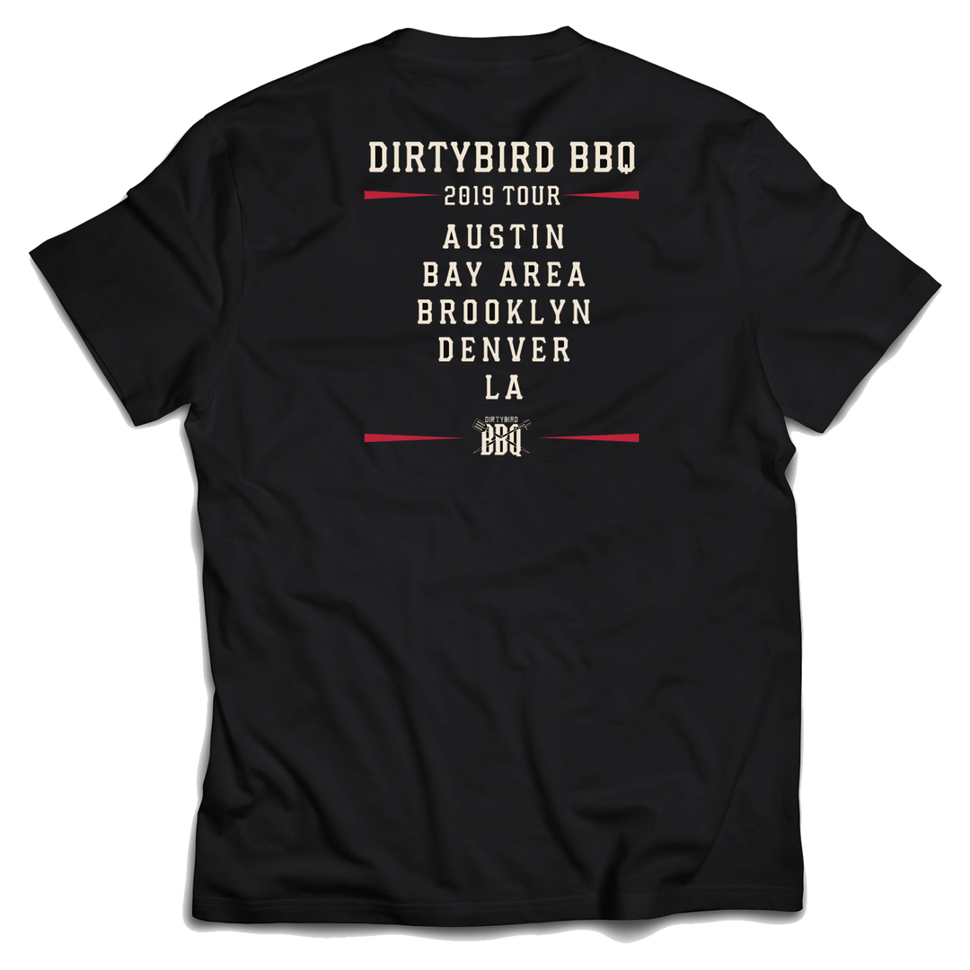 Dirtybird BBQ 2019 Tour T-Shirt