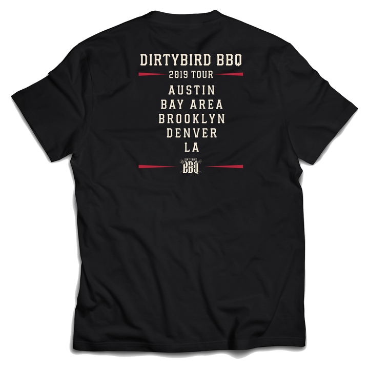 Dirtybird BBQ 2019 Tour T-Shirt