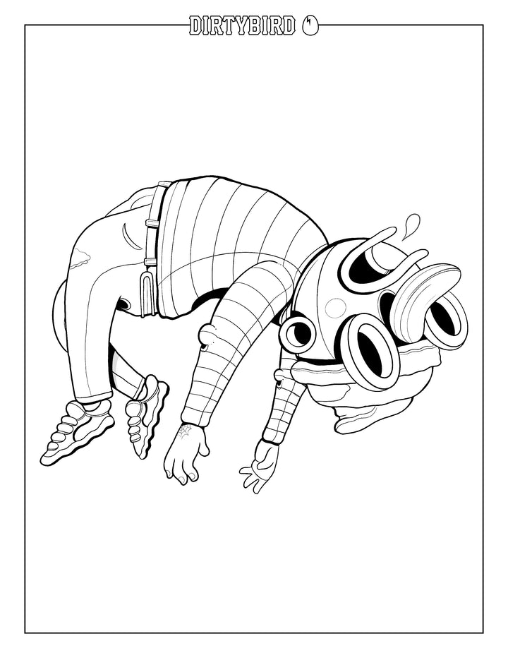 Dirtybird Coloring Book