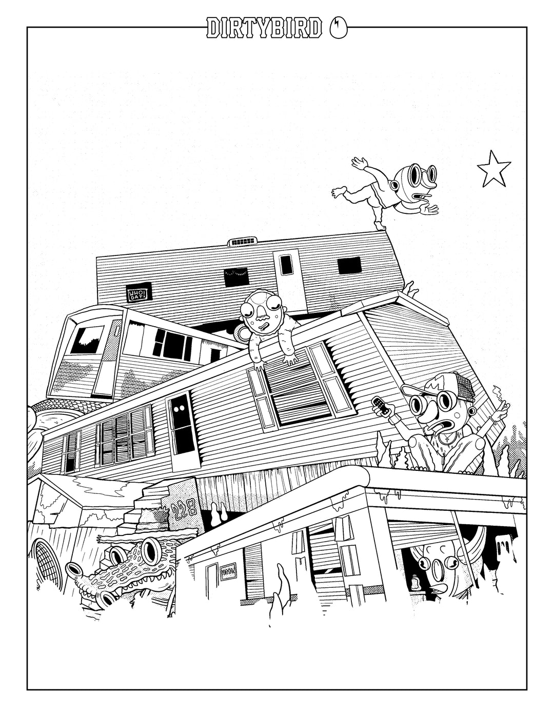 Dirtybird Coloring Book