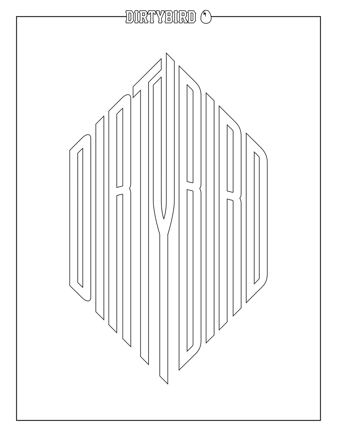 Dirtybird Coloring Book