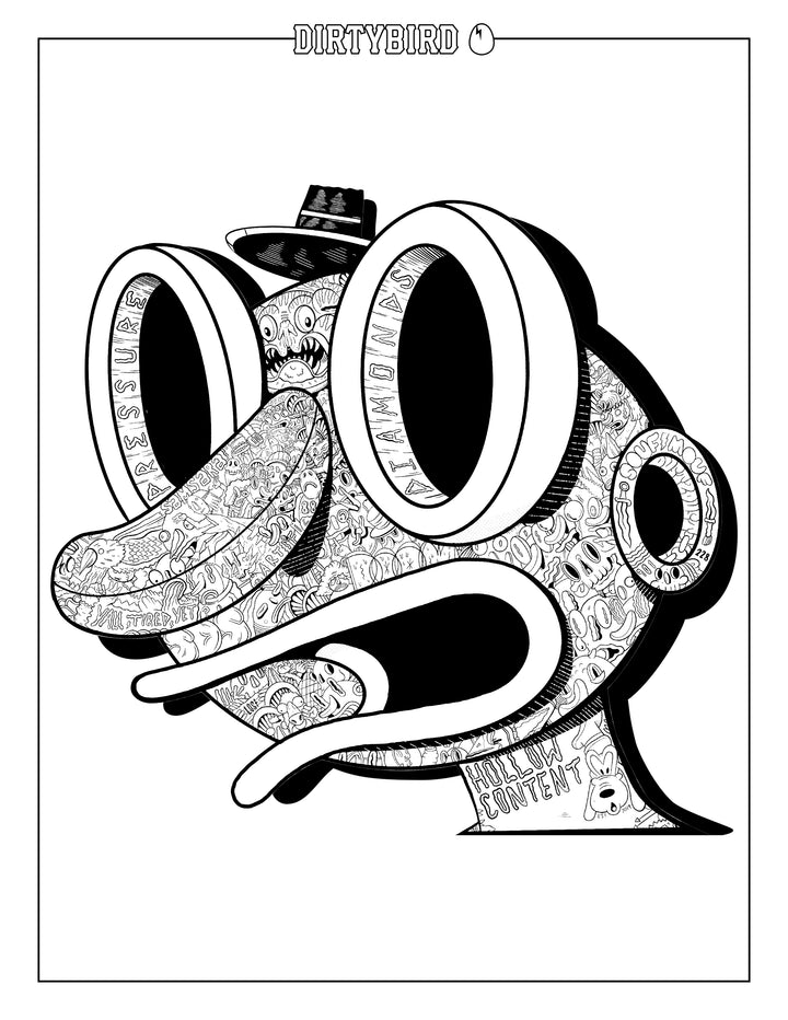 Dirtybird Coloring Book