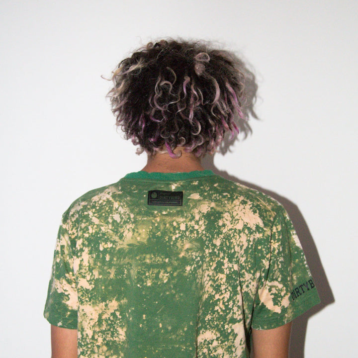 Acid Wash 2.0 Green Vinyl T-Shirt