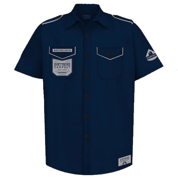 Dirtybird Campout 2021 Navy Camper Shirt