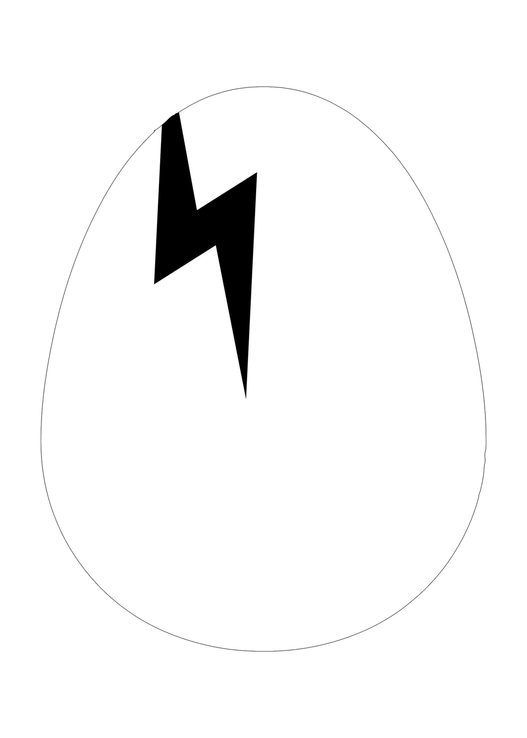 Dirtybird Egg Static Cling